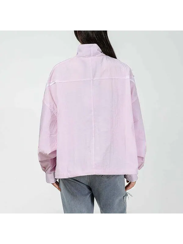 Куртка как w спортивная одежда rpl swsh wvn gx jkt куртка королевский Nike — изображение 3 из 4, розовый