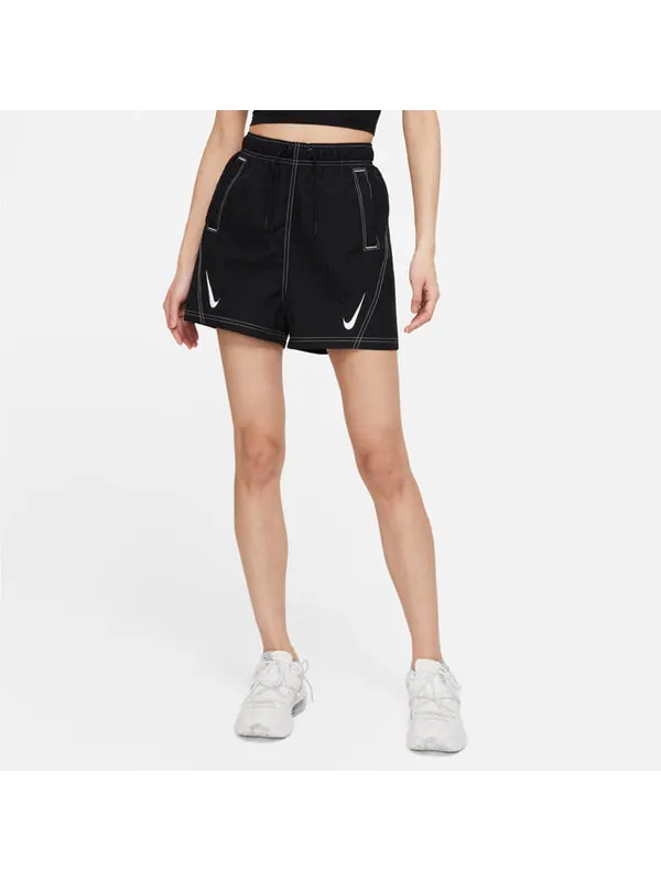 Шорты как w спортивная одежда rpl swsh wvn gx hr sh Nike — изображение 4 из 4, черный