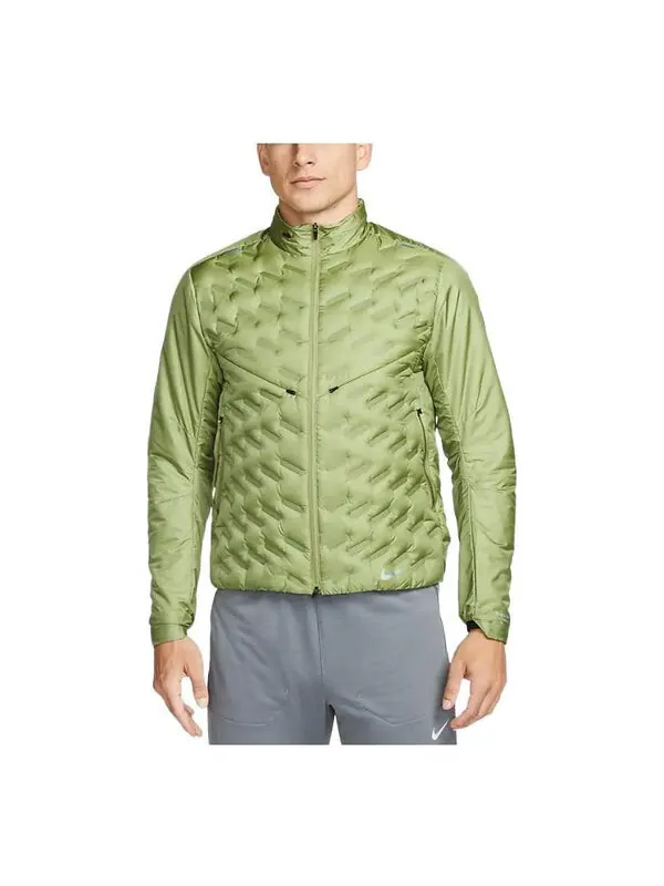 Куртка Nike Therma-Fit Adv Repel Down-Fill Running Jacket 'Green' — изображение 1 из 4, зеленый