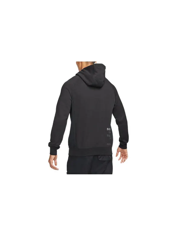 Толстовка Nike Sportswear City Made French Terry Pullover Hoodie 'Black' — изображение 2 из 3, черный