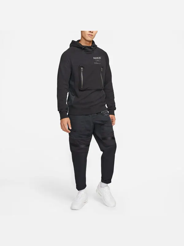 Толстовка Nike Sportswear City Made French Terry Pullover Hoodie 'Black' — изображение 3 из 3, черный