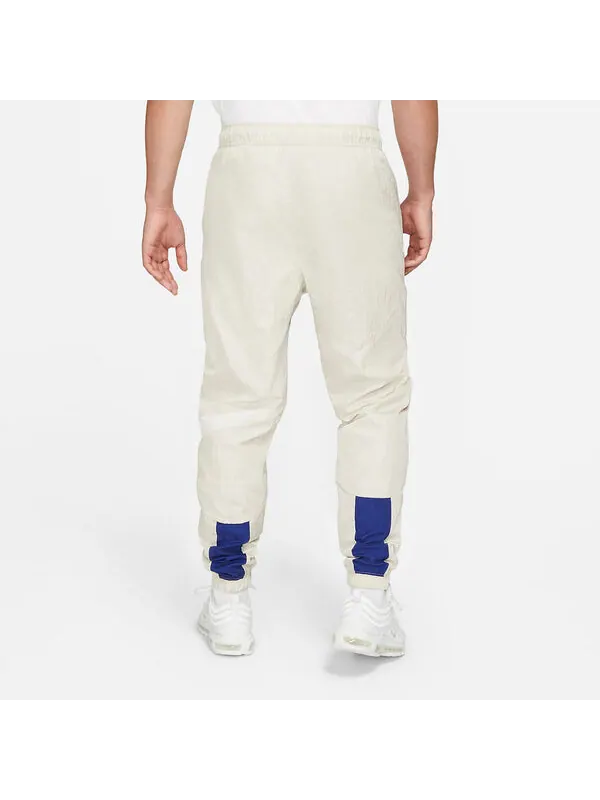 Штаны с плетеной подкладкой и логотипом Swoosh Nike — изображение 3 из 3, белый