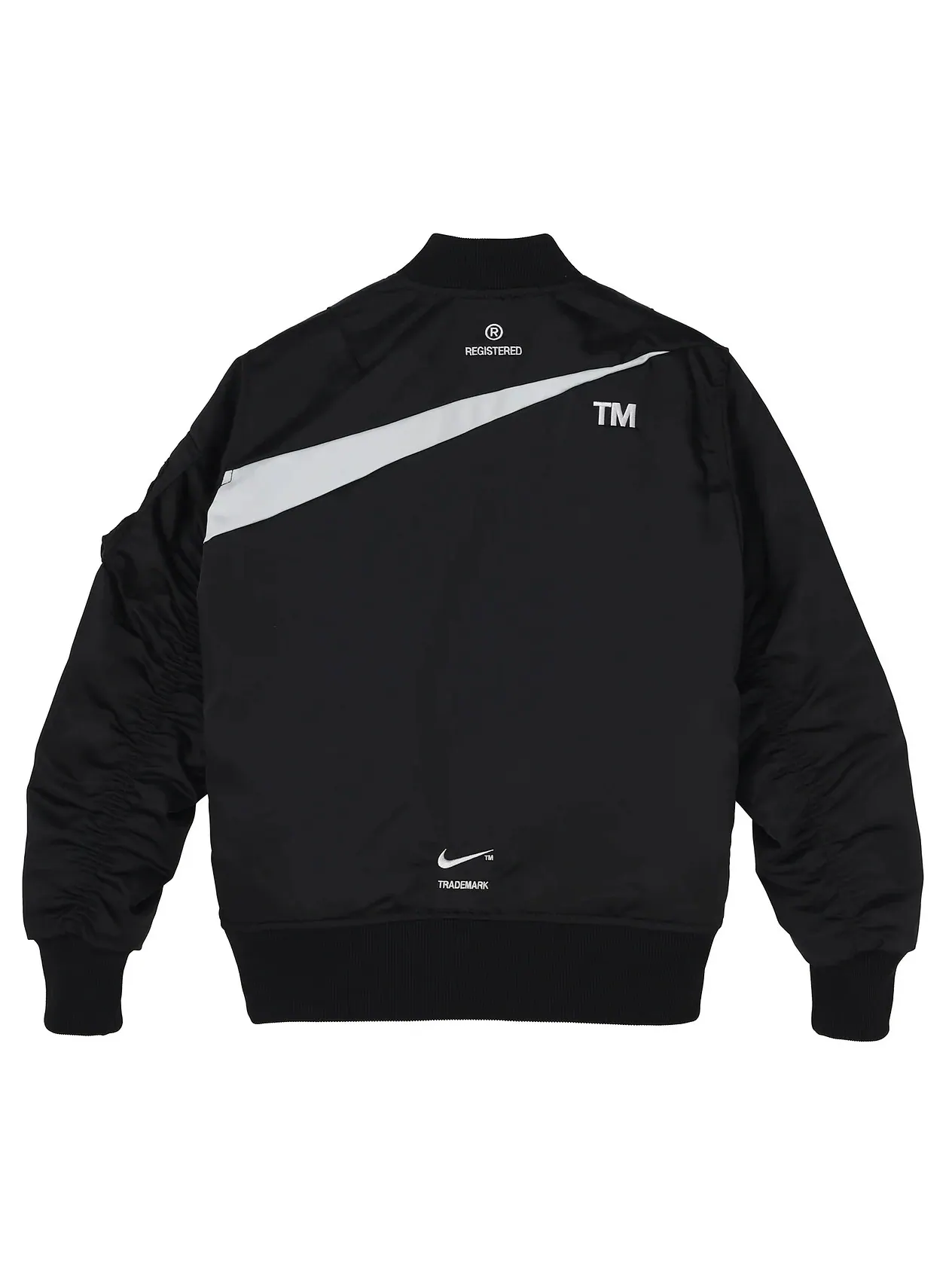 Двусторонний бомбер Nike Swoosh Therma-FIT — изображение 1 из 3, черный