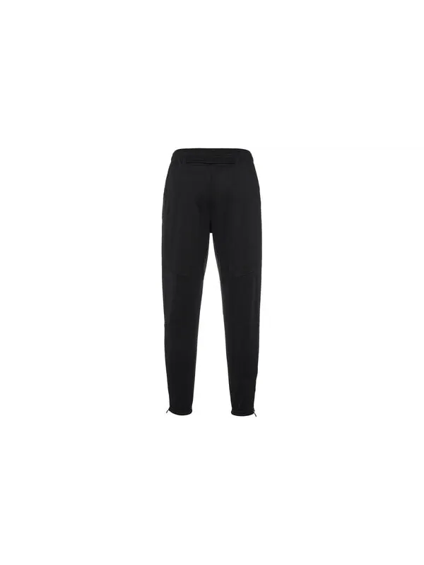 Брюки men's logo solid color elastic waistband drawstring sports pants/trousers/joggers autumn black Nike, черный
