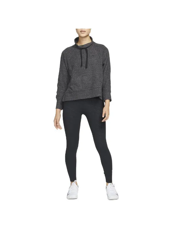 Свитер therma-fit cowl solid color casual sports long sleeves black hoodie Nike — изображение 3 из 3, мульти