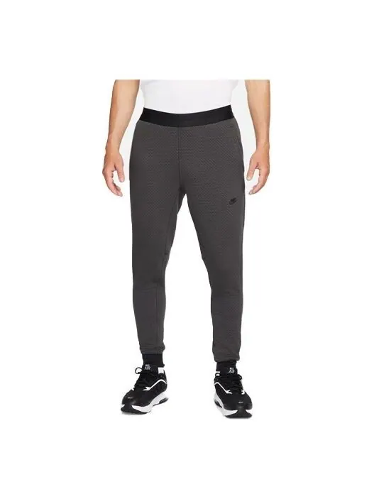 Брюки men's therma-fit logo micro mark breathable lacing bundle feet sports pants/trousers/joggers black Nike, мульти