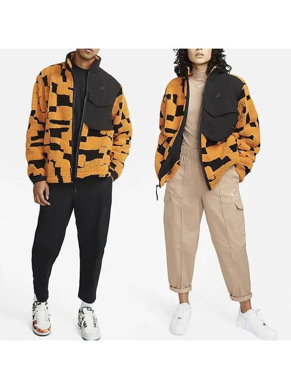 Куртка Nike Unisex Therma-fit Tech Pack Engineered Zipper Jacket Yellow — изображение 3 из 3, желтый