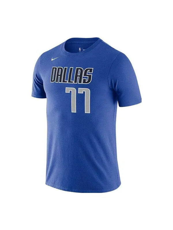 Футболка Men's Nike NBA Dallas Mavericks Doncic Alphabet Numeric Basketball Sports Short Sleeve — изображение 1 из 1, мульти