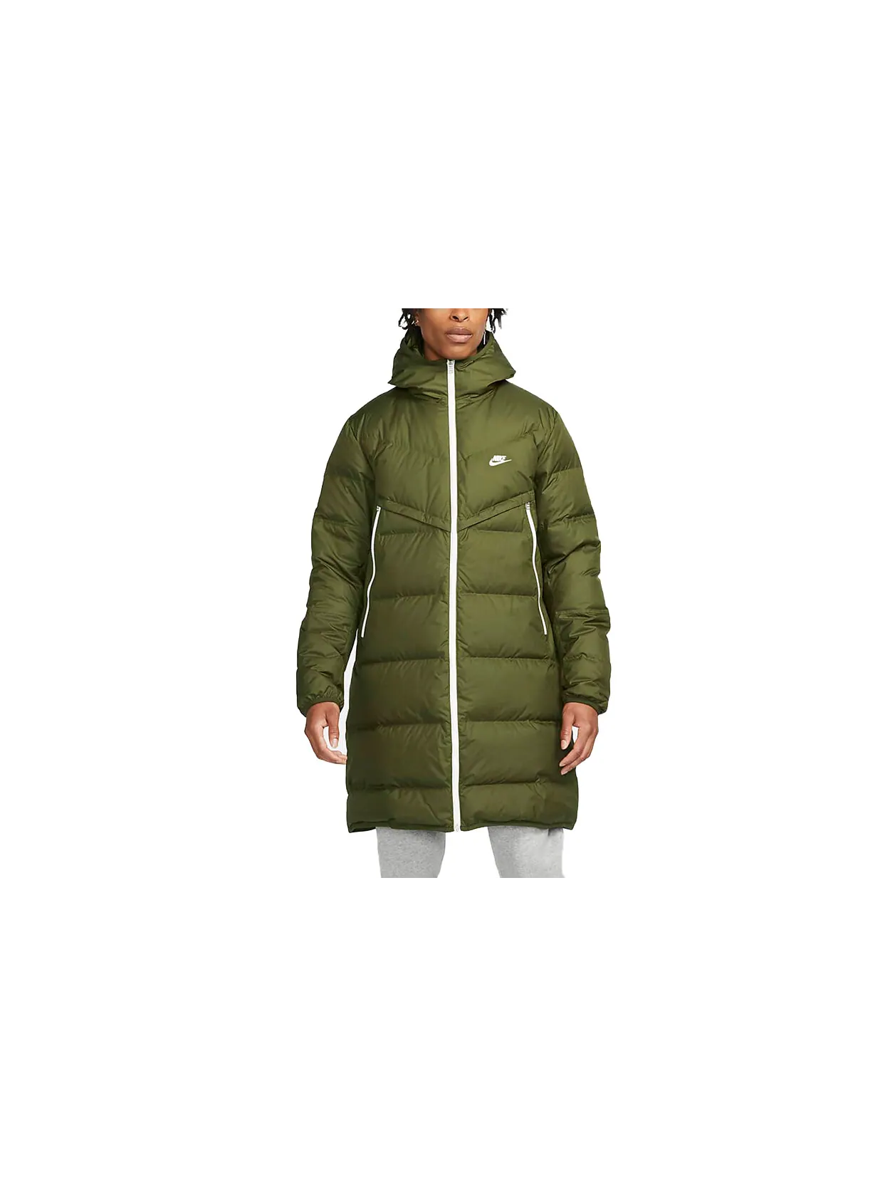 Куртка Nike Storm-Fit Hooded Down — изображение 1 из 1, хаки