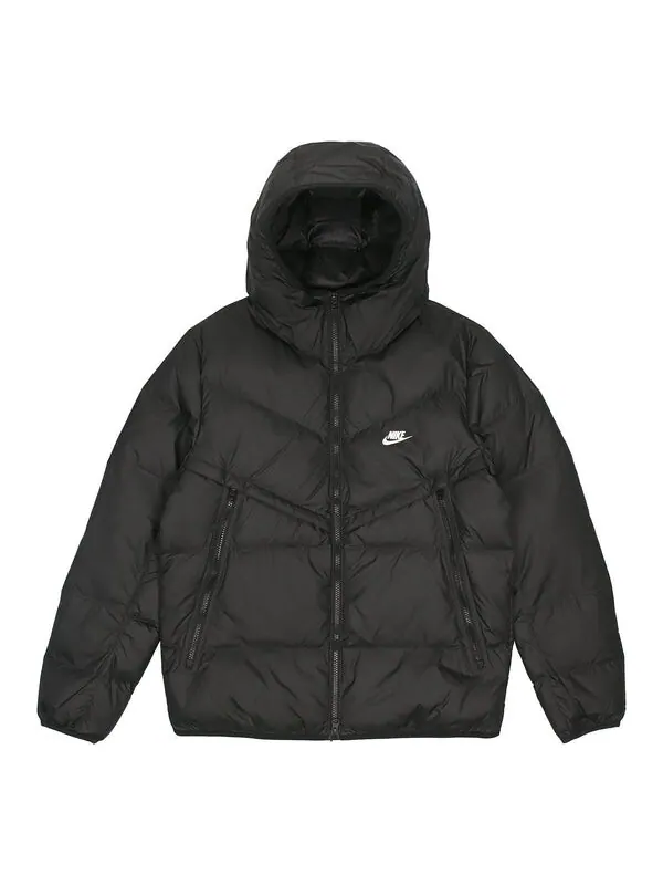 Куртка as sportswear sf windrunner hd jkt 'black' Nike — изображение 1 из 4, черный