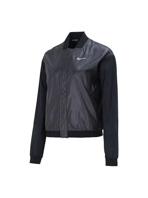 Куртка повседневная короткая тканая куртка Nike — изображение 1 из 4, черный