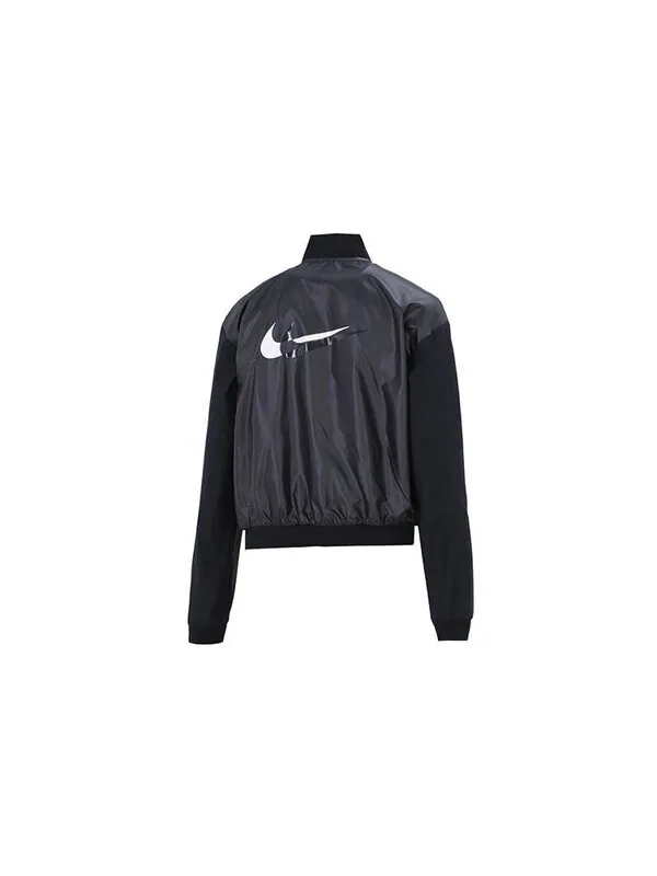 Куртка повседневная короткая тканая куртка Nike — изображение 2 из 4, черный