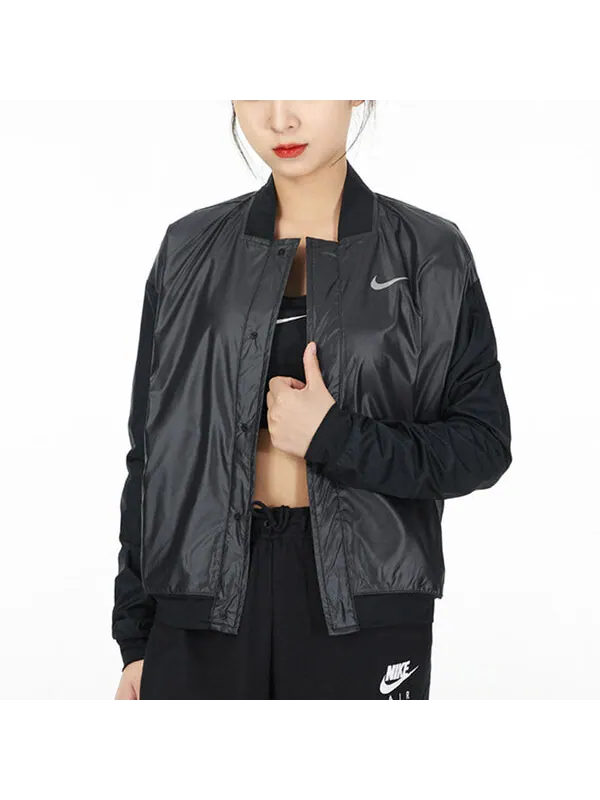 Куртка повседневная короткая тканая куртка Nike — изображение 3 из 4, черный