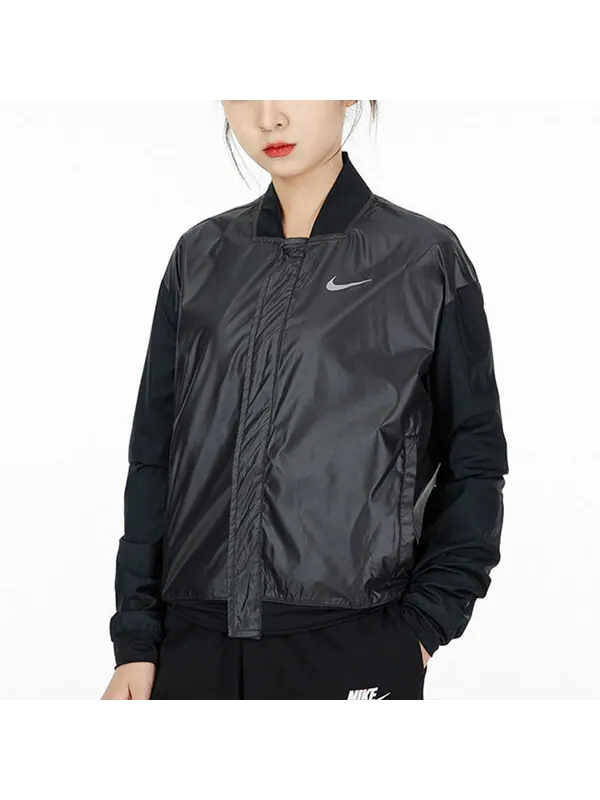 Куртка повседневная короткая тканая куртка Nike — изображение 4 из 4, черный