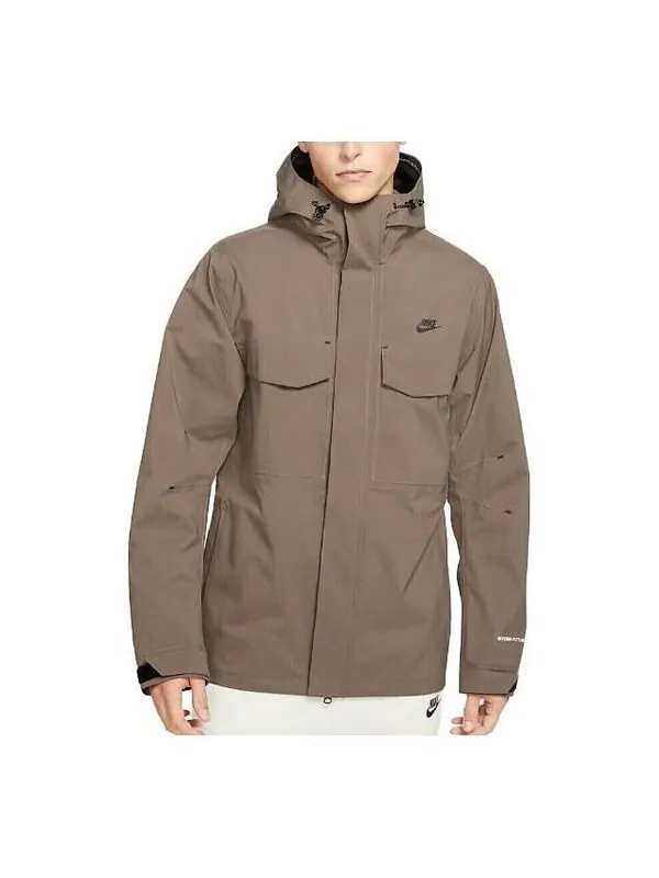 Куртка Nike Sportswear Storm-Fit ADV M65 Shell Jacket 'Ironstone' — изображение 1 из 4, черный