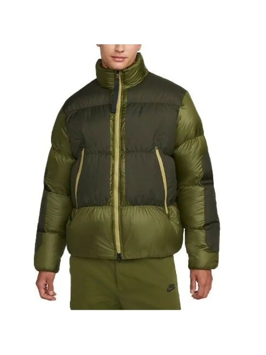 Пуховик Nike Men's — изображение 1 из 3, зеленый