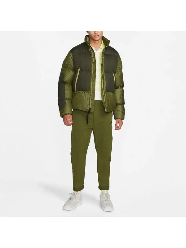 Пуховик Nike Men's — изображение 3 из 3, зеленый