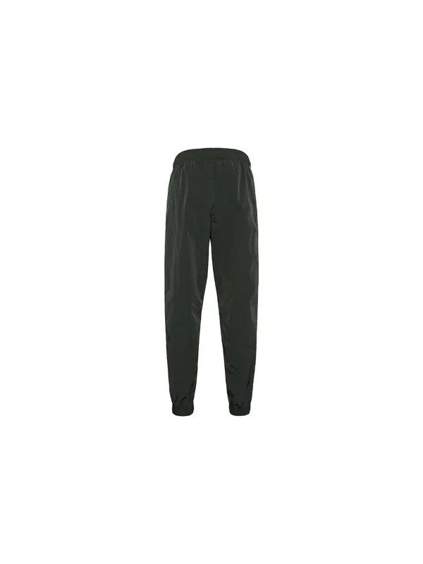 Брюки men's running training breathable bundle feet sports pants/trousers/joggers olive green Nike — изображение 2 из 4
