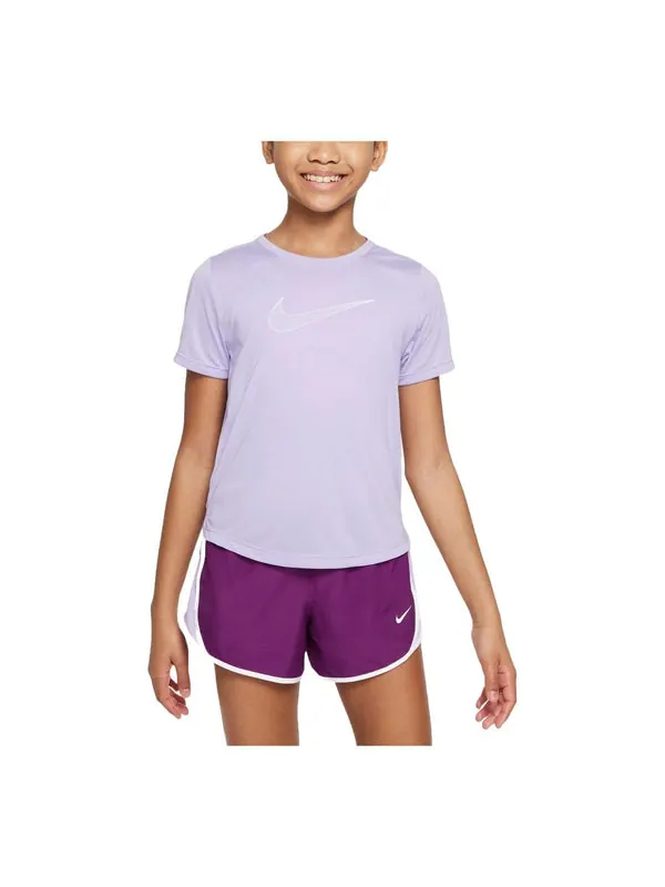 Футболка dri-fit training t-shirt 'light purple' Nike — изображение 1 из 2, белый
