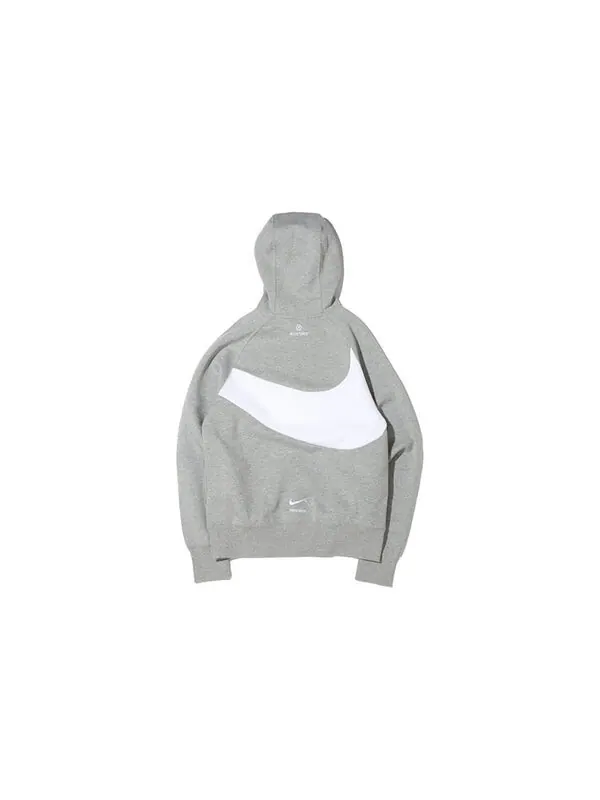 Толстовка Men's Nike Sportswear Swoosh Tech Fleece Contrasting Colors Large Logo Printing Sports — изображение 2 из 4, мульти