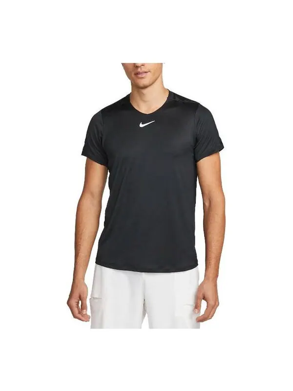 Футболка Court Dri Fit Advantage теннисная футболка Nike — изображение 1 из 2, черный