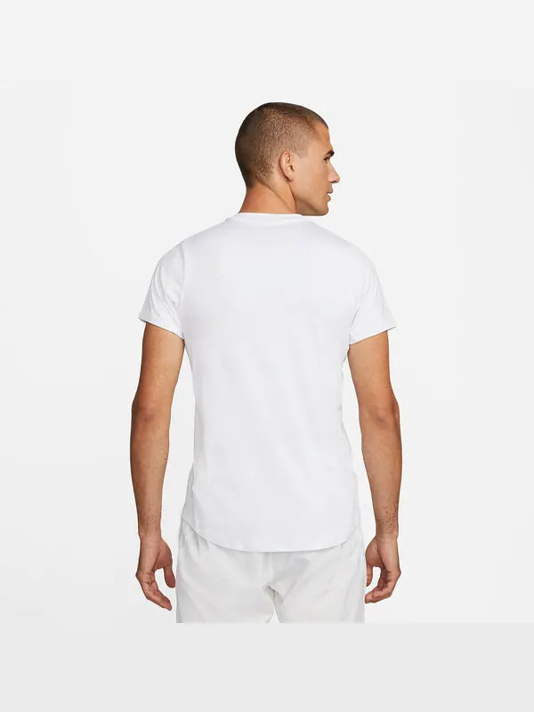Футболка Court Dri Fit Advantage теннисная футболка Nike — изображение 2 из 2, белый