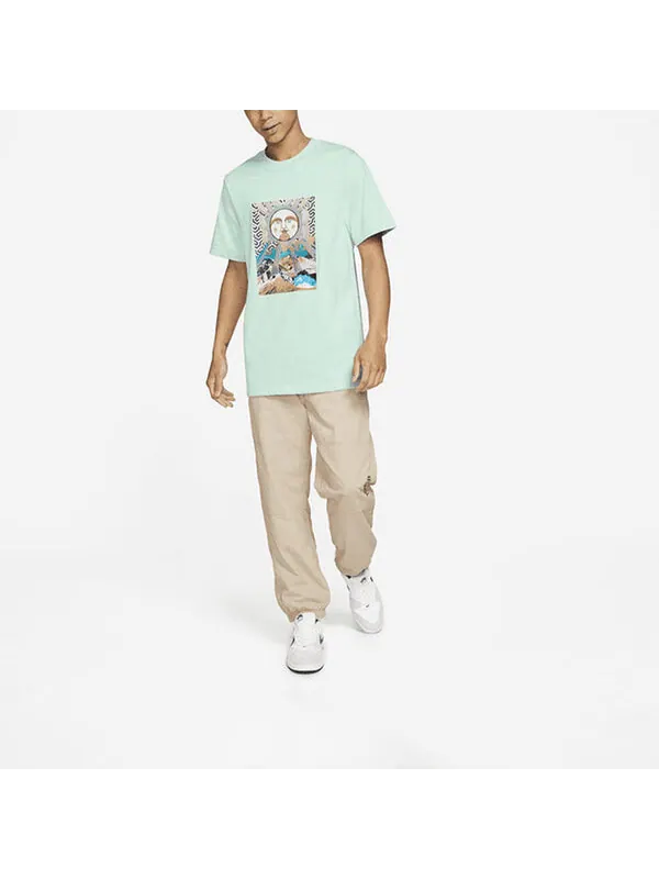 Футболка sb skateboard x the kill floor tee Nike — изображение 2 из 4, зеленый