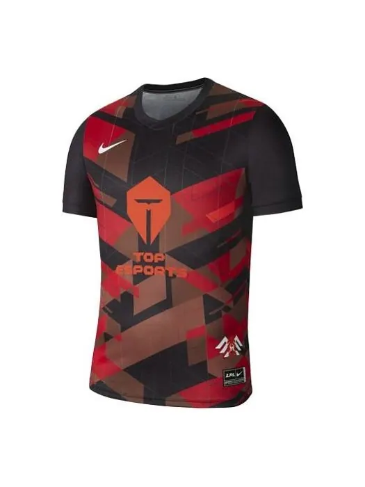 Футболка x lpl crossover tes quick dry с коротким рукавом Nike — изображение 1 из 3, черный