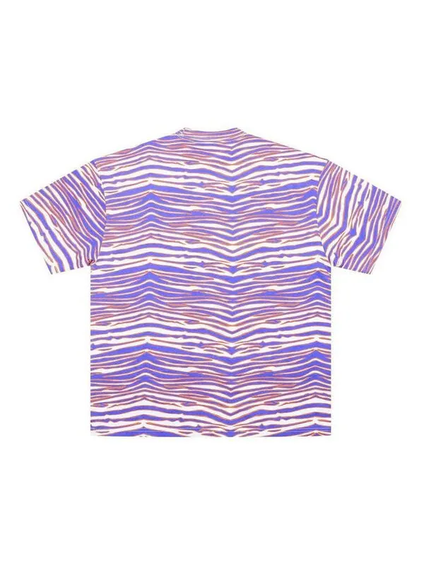 Футболка secret t-shirt 'amethyst zebra' Drew House — изображение 2 из 2, фиолетовый