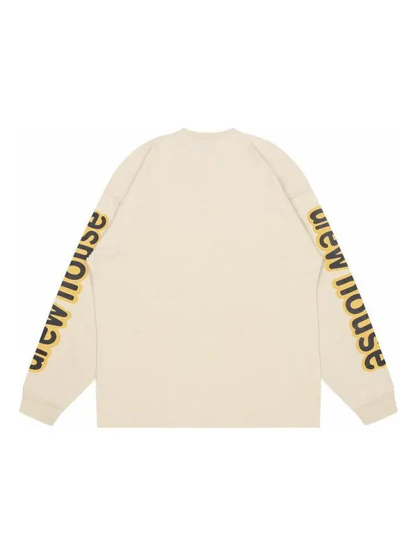 Футболка long sleeve hug t-shirt 'biscott' Drew House — изображение 2 из 2, бежевый