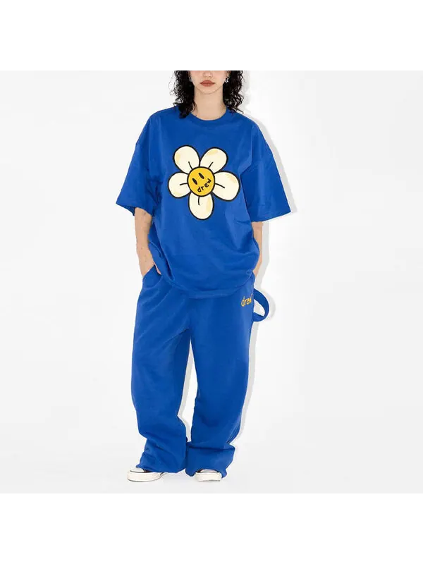 Футболка daisy t-shirt 'royal blue' Drew House — изображение 3 из 3, синий