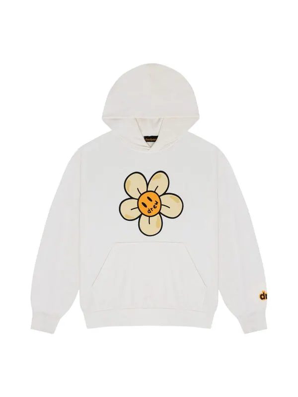 Толстовка daisy hoodie 'white' Drew House — изображение 1 из 3, белый