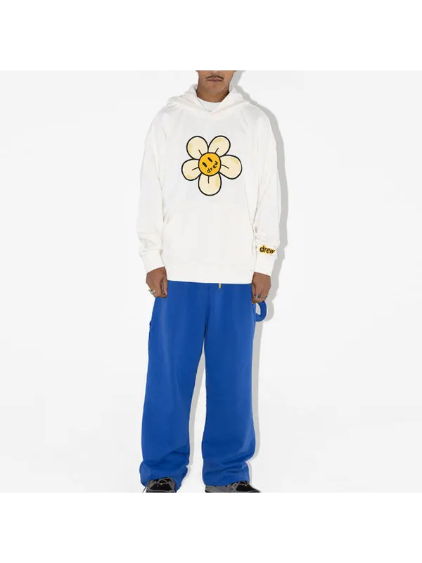 Толстовка daisy hoodie 'white' Drew House — изображение 3 из 3, белый