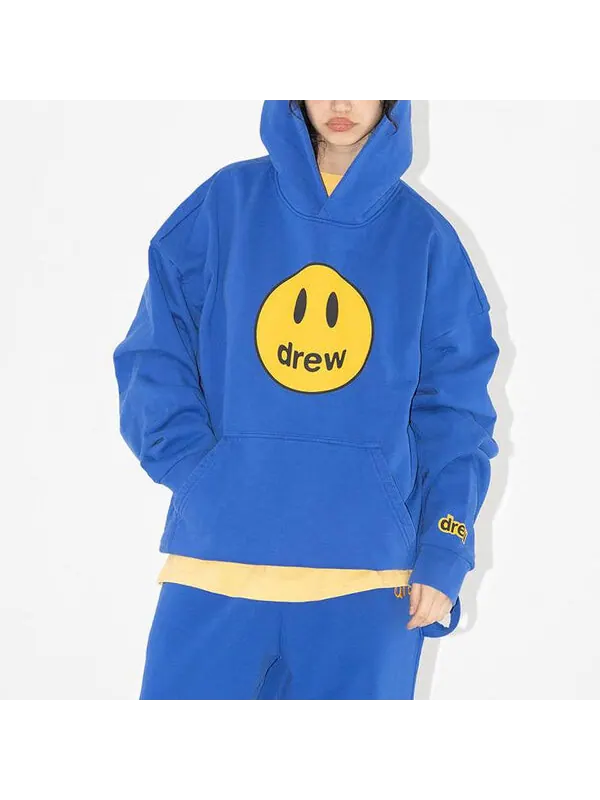Толстовка mascot oversized hoodie 'royal blue' Drew House — изображение 3 из 3, синий