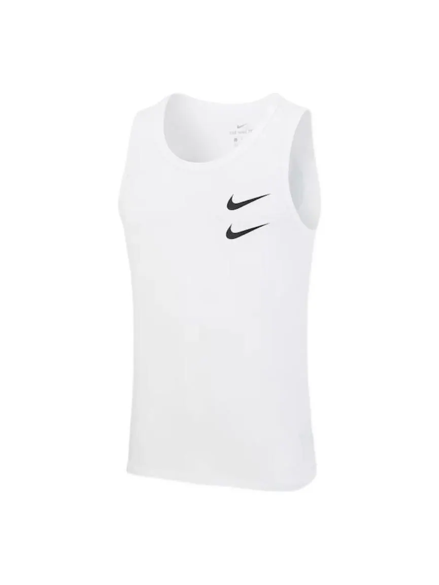 Жилет Men's Nike Casual Sports Sleeveless Breathable White Vest — изображение 1 из 1, белый