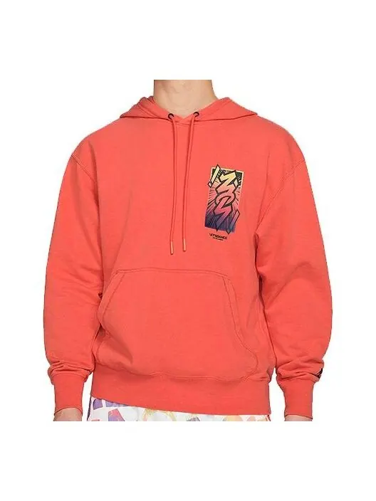 Толстовка Air Jordan Dri-FIT Zion Sports Hoodies 'Orangered Red' — изображение 1 из 2, оранжевый красный