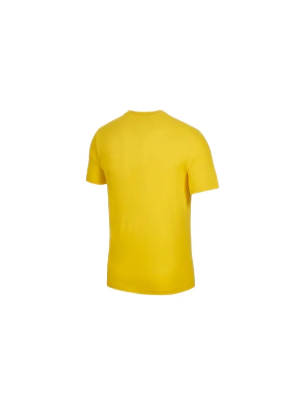Футболка dri-fit nba los angeles lakers sports round neck printing short sleeve amarillo yellow Nike — изображение 2 из 3