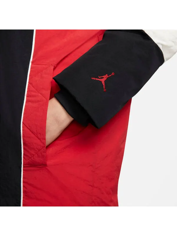 Куртка полет пуховая парка куртка Air Jordan — изображение 2 из 4, красный/белый/черный