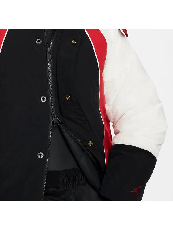 Куртка полет пуховая парка куртка Air Jordan — изображение 3 из 4, красный/белый/черный