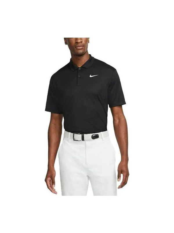Рубашка поло dri fit victory golf polo shirt Nike — изображение 1 из 3, черный