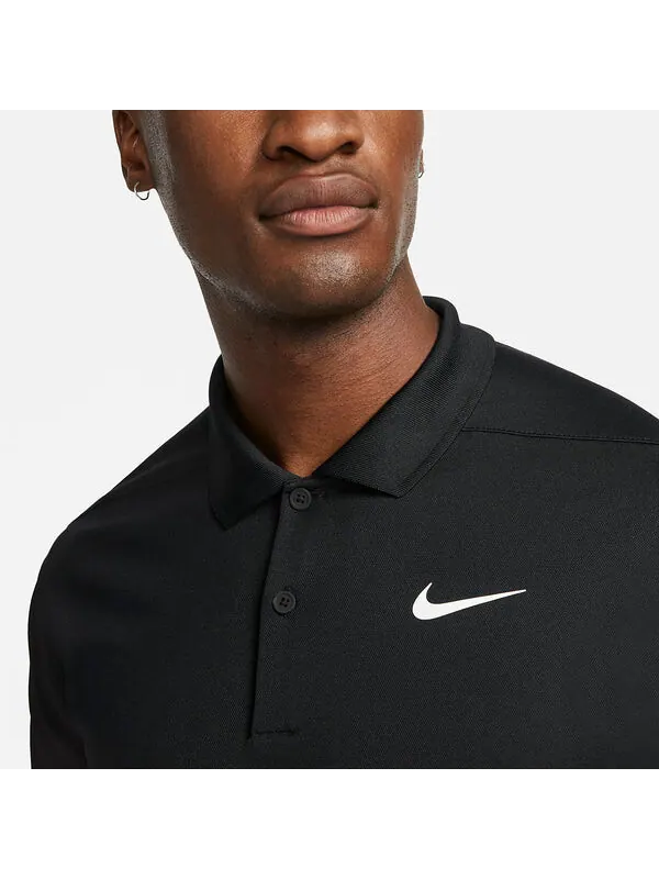 Рубашка поло dri fit victory golf polo shirt Nike — изображение 3 из 3, черный