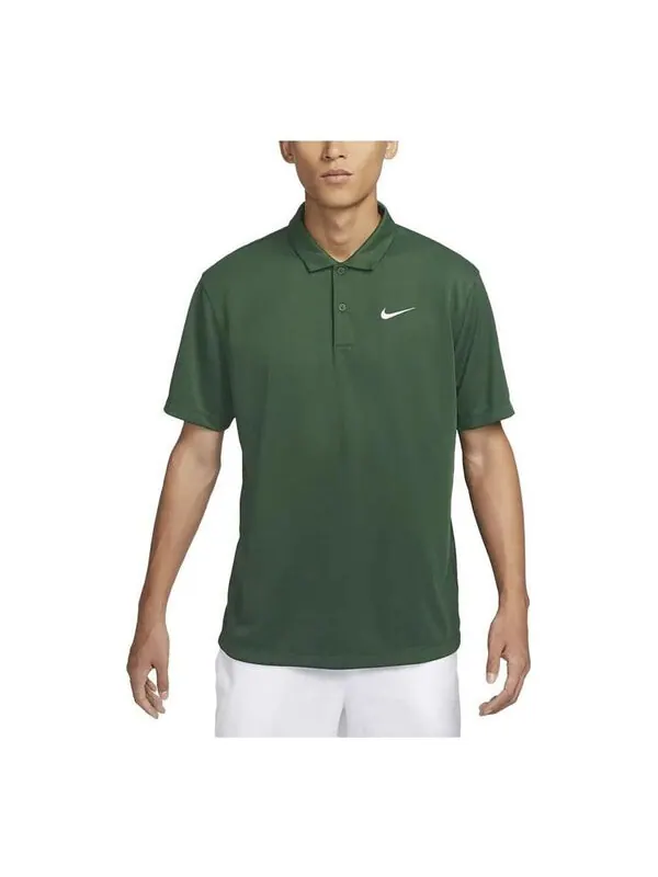Футболка NikeCourt Dri-FIT Tennis Polo 'Green' — изображение 1 из 3, зеленый
