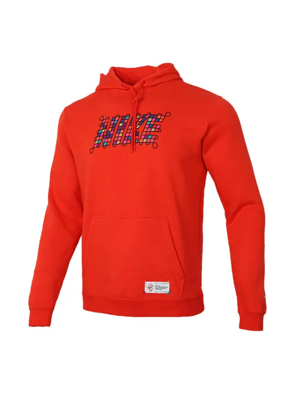 Толстовка Nike AS Men's Nike Sportswear CNY Chinese New Year PO CHILE Red — изображение 1 из 4, красный