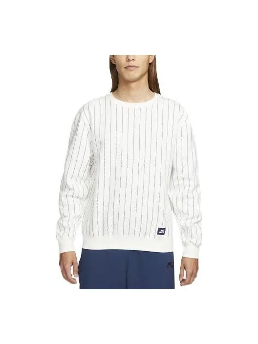 Толстовка Nike Unisex SB Skateboard Round-neck Sweatshirt White — изображение 1 из 3, белый