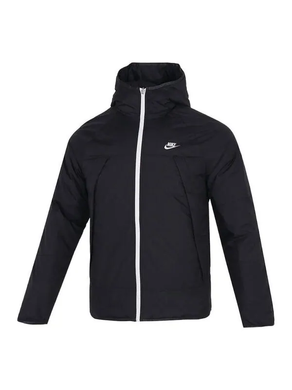 Куртка sw therma-fit legacy waterproof reversible stay warm hooded padded jacket black Nike — изображение 1 из 2, черный