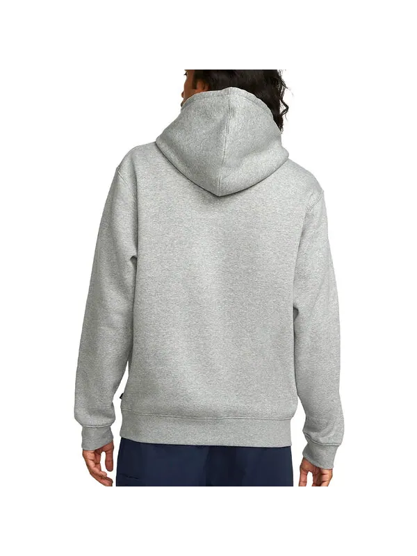 Толстовка Nike graphic hoodie 'Grey' — изображение 4 из 4, серый