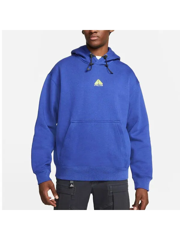 Толстовка Nike ACG Therma-Fit Solid Color Logo Embroidered hooded Long Sleeves Unisex Blue — изображение 3 из 4, мульти
