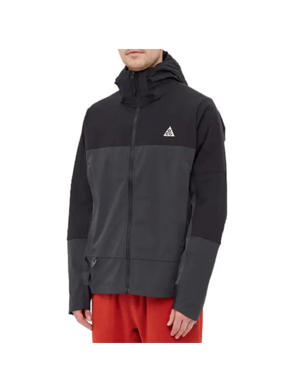 Куртка Nike ACG NRG Sun Farer Jacket 'Off Noir' — изображение 2 из 3, черный/черный/белый