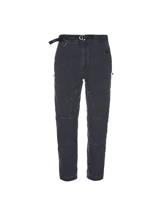 Брюки men's acg ease solid color loose lacing cropped casual pants/trousers autumn black Nike — изображение 1 из 4, черный