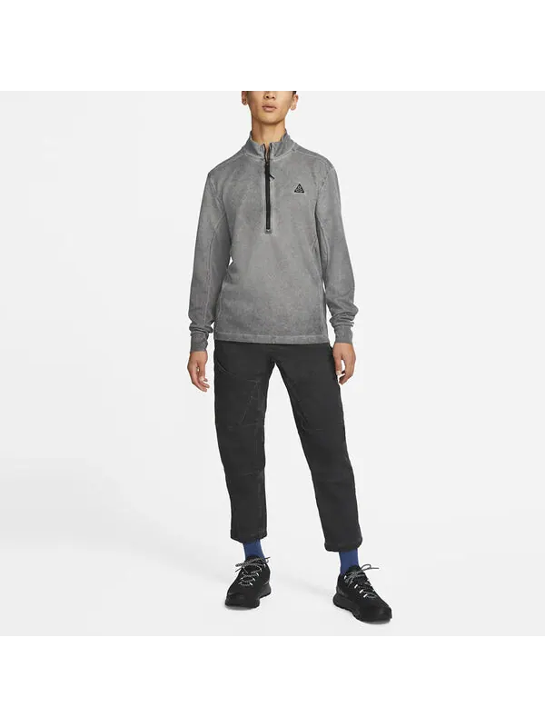 Брюки men's acg ease solid color loose lacing cropped casual pants/trousers autumn black Nike — изображение 4 из 4, черный